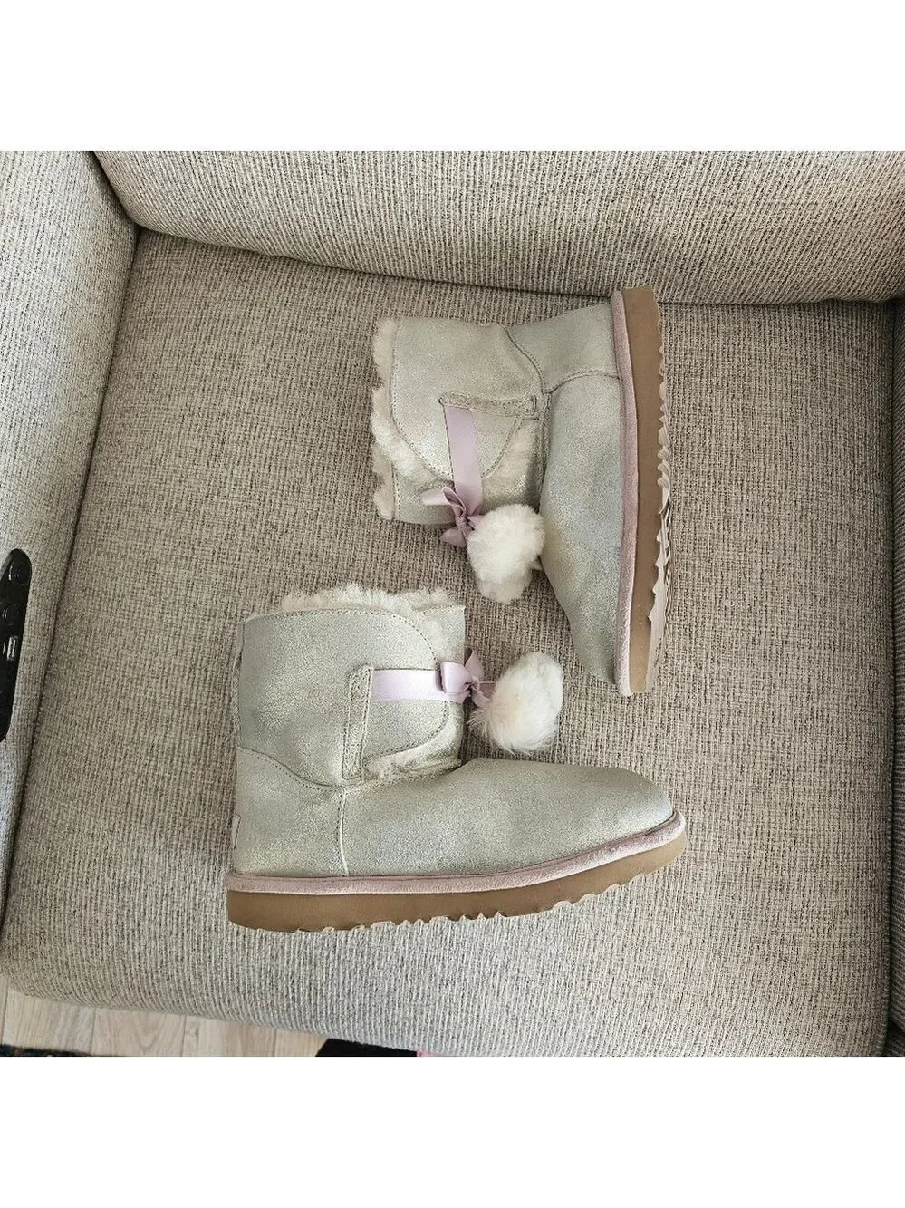 UGG Gita Metallic Snow Boots